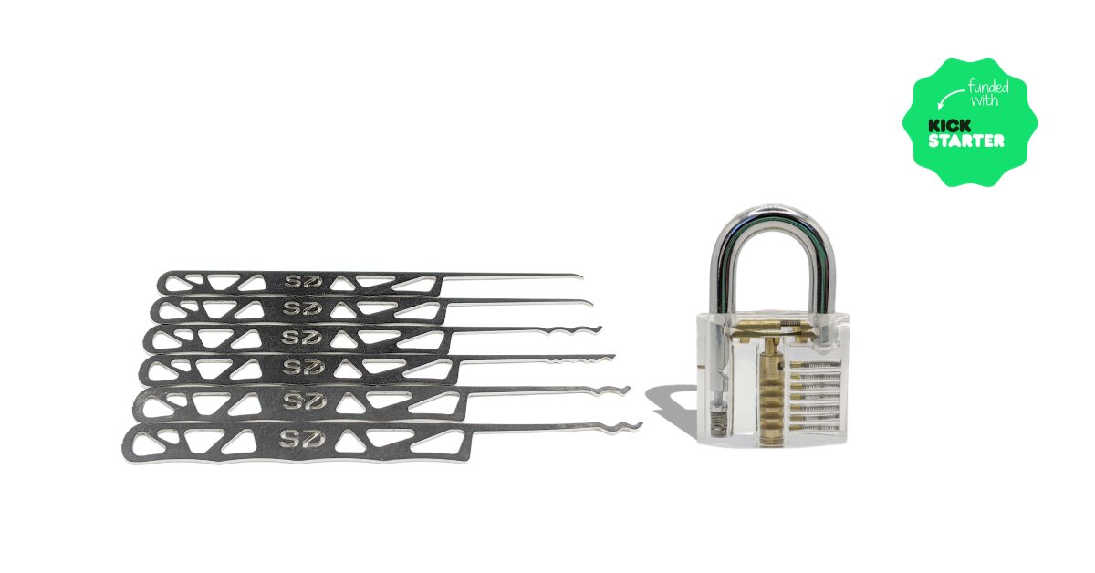 SubtleDigs's tweet photo. So far, 223 people have backed our locksport project on Kickstarter! If you haven't contributed yet, there's just one week left. Check out the rewards here: https://t.co/wnmAqzu6DB

#locksport #lockpicking #lockpicks #locks #socialdistancing #lockpick https://t.co/EmQdmxpzh2