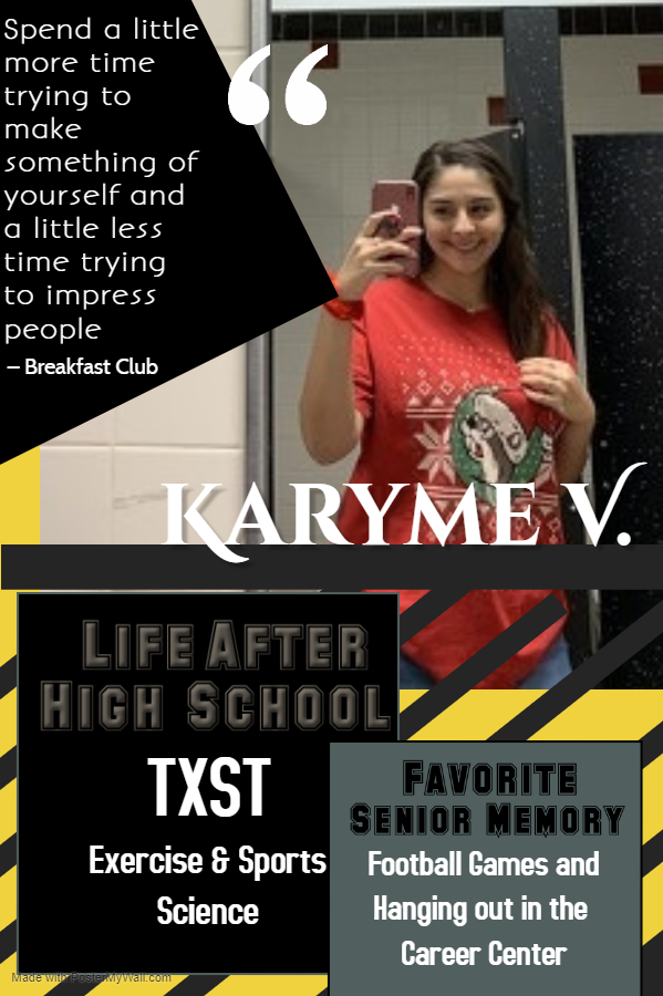 BHSCareerCtr's tweet photo. #SeniorShowcase #BFND #2020grads #NISDLegends 
@20_bhs @NISDBrennan https://t.co/PgADWjJC9u