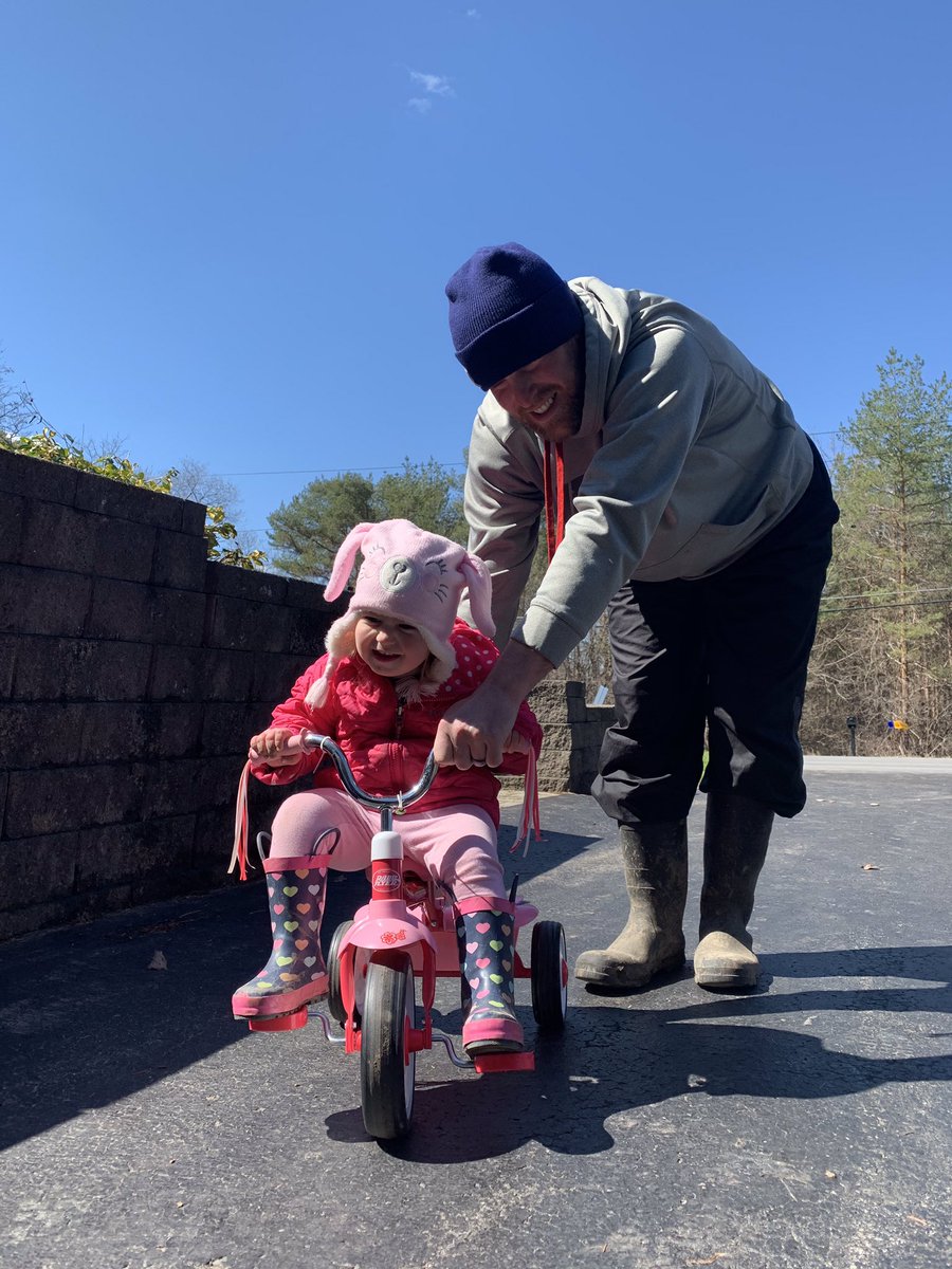 Thankful for the beautiful day and my beautiful helper.