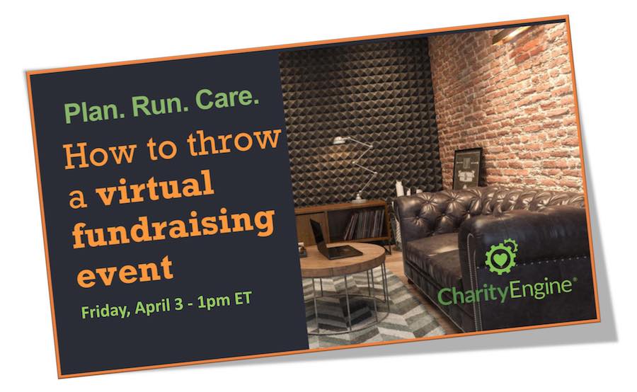 charityengineus's tweet photo. Do you have Friday plans? Join our live webinar this Friday at 1pm EST to see how we threw @NTENorg a virtual fundraising event! Then tune back at 8:30pm for another online party to further support #20NTC!
Register now https://t.co/23bDAsyTlF 
#nonprofit #technology #fundraising https://t.co/0A4PeF11e0
