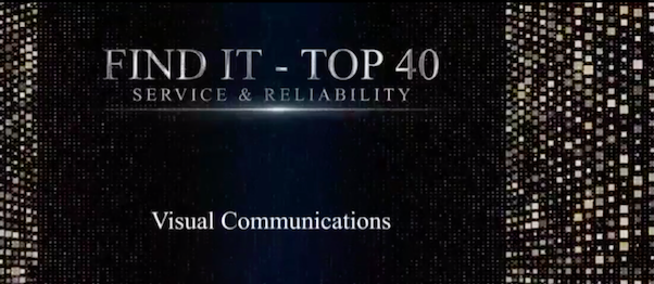 Visit_Visual's tweet photo. Was so fun to watch the awards live yesterday! Thanks to @EXHIBITOR for this honor and to Visual employees & clients for helping us make this esteemed list. #findittop40 #ExhibitorMag #ReliableVisual https://t.co/KEbCBUL3DB
