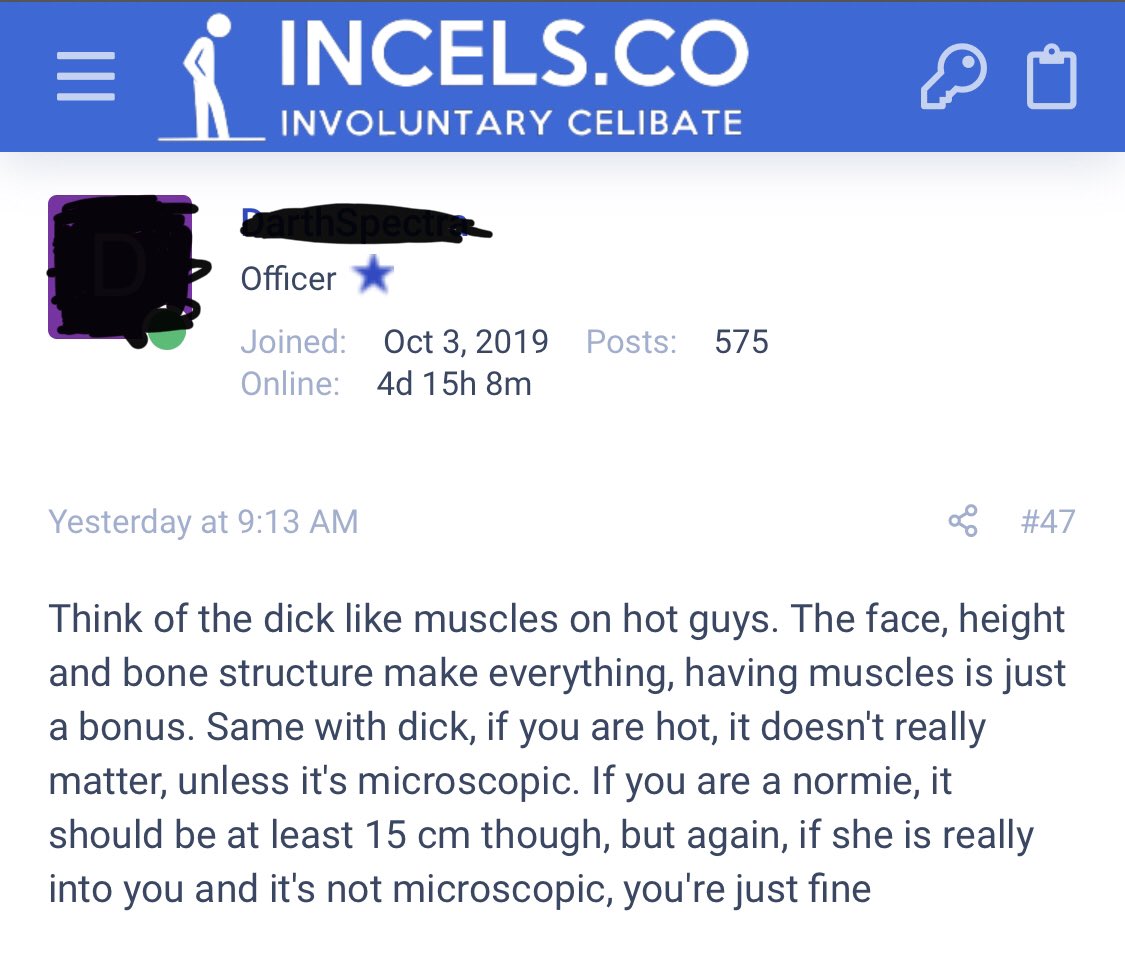 Response 19 of 19I wonder where incels get all of these dumbass arbitrary rules. Because they definitely don’t get them from the women who they are supposedly interested in.