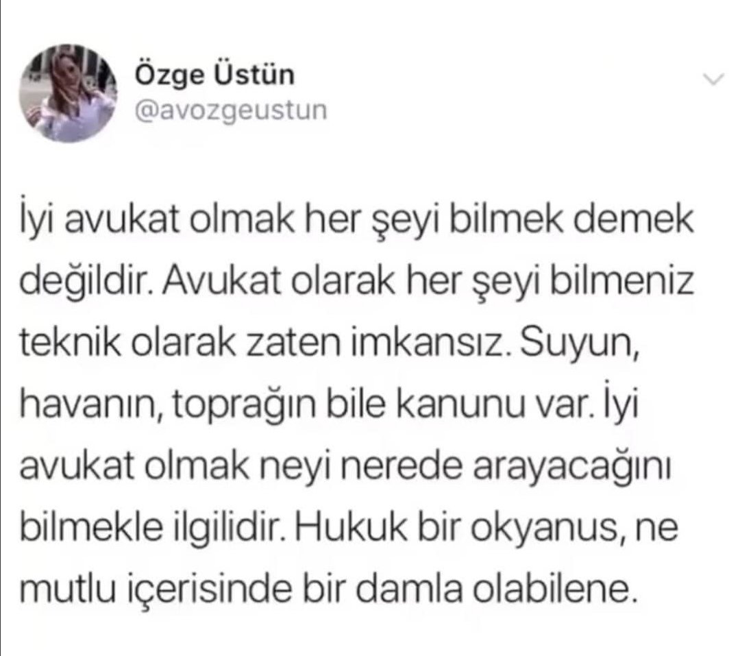 İyi avukat olmak;