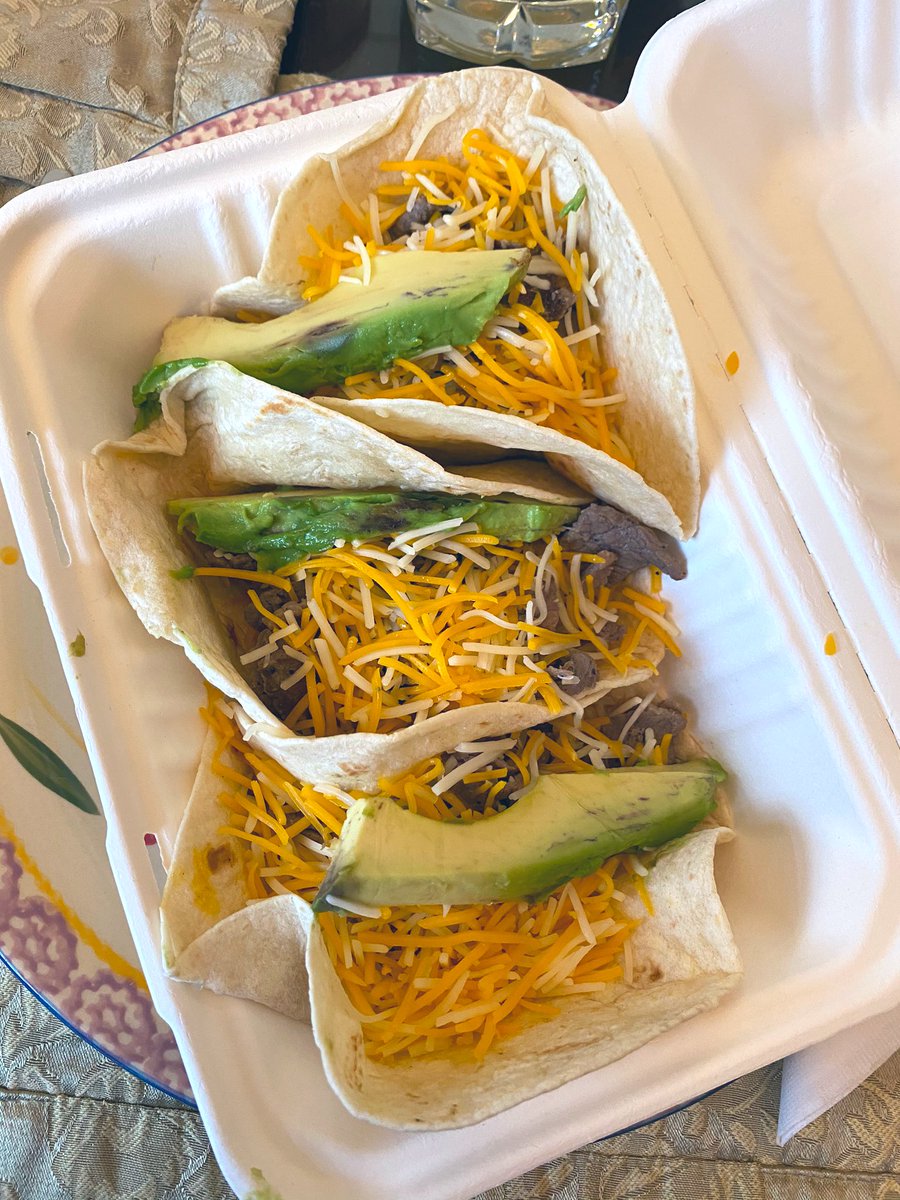 It’s been a good day off 🌮🥑🍹