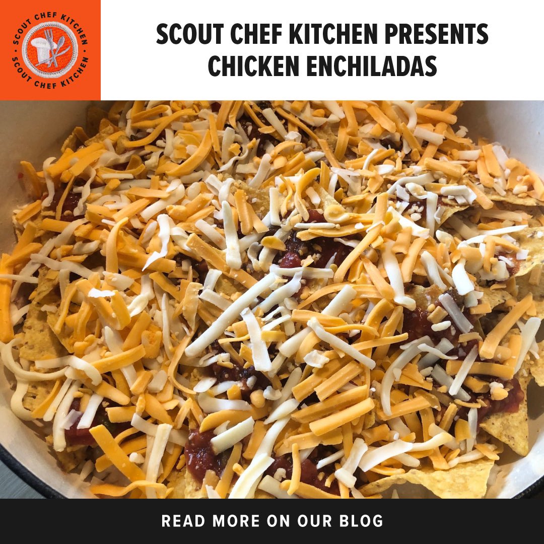 scoutshopBSA's tweet photo. Get a SIMPLE (re-mixed) chicken enchilada recipe for a delicious lunch or dinner idea that EVERYONE will love #ScoutChefKitchen #ScoutShopBlog #LivingTheScoutLife #Blog #OnTheBlog #BoyScoutsOfAmerica
π https://t.co/CJABLyNR0B https://t.co/i3BQFHoCI2