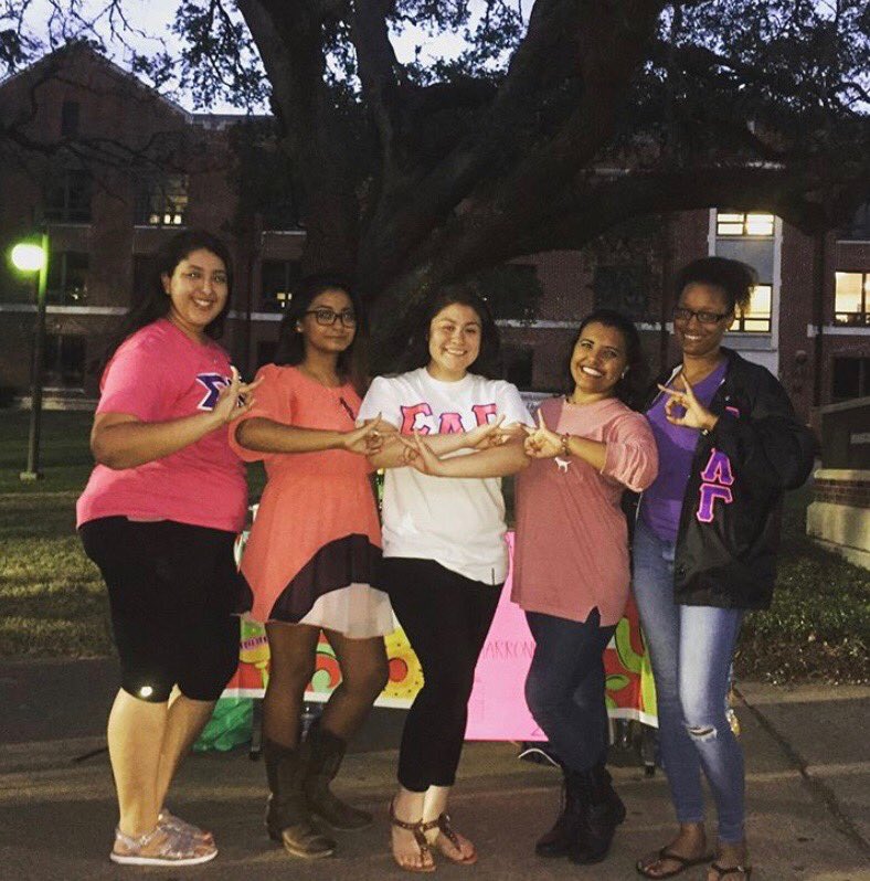 PvGammas's tweet photo. On April 1st, 2016 The Theta Epsilon chapter welcomed 5 beautiful women into the sisterhood โจ Happy 4th Gammaversery to Ship I.N.M.O.R.T.A.L ๐๐โจ #WeAreThetaEpsilon #TEnaciousGammas #GammaCall #PvGammas #PVAMU #HBCUGammas #TexasGammas #PVMulticultural #PVGreeks #IGCGreeks https://t.co/y23chU0MEW