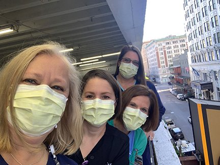 mynorthoaks's tweet photo. Today, we deployed nurses to assist @GOHSEP with fit testing N95 masks for 400 workers who will be caring for recovering COVID-19 patients at the Ernest N. Morial Convention Center in New Orleans. Thanks for asking, @TangiOHSEP! We’re #InThisTogether and #TangiProud! https://t.co/YZ2io6ynHp