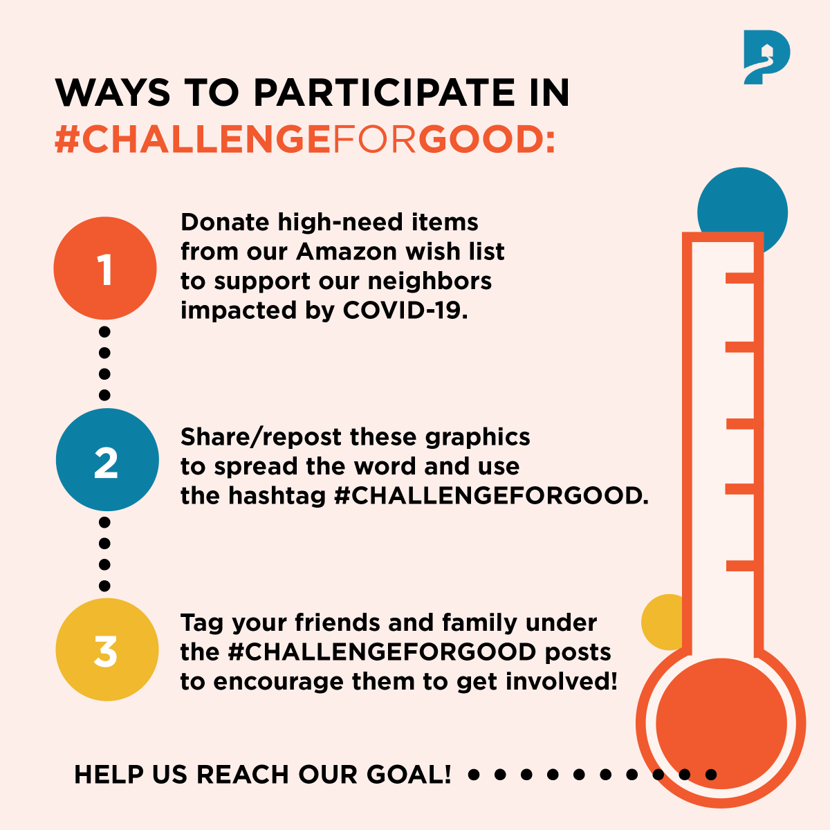 ThePplConcern's tweet photo. In our first-ever #CHALLENGEFORGOOD, we invite our incredible community to donate high-need items throughout the month of April to support and care for our neighbors who need us now more than ever.
Are YOU in?! Let us know you're in and tag your friends and family! https://t.co/4E2IwmNrCL