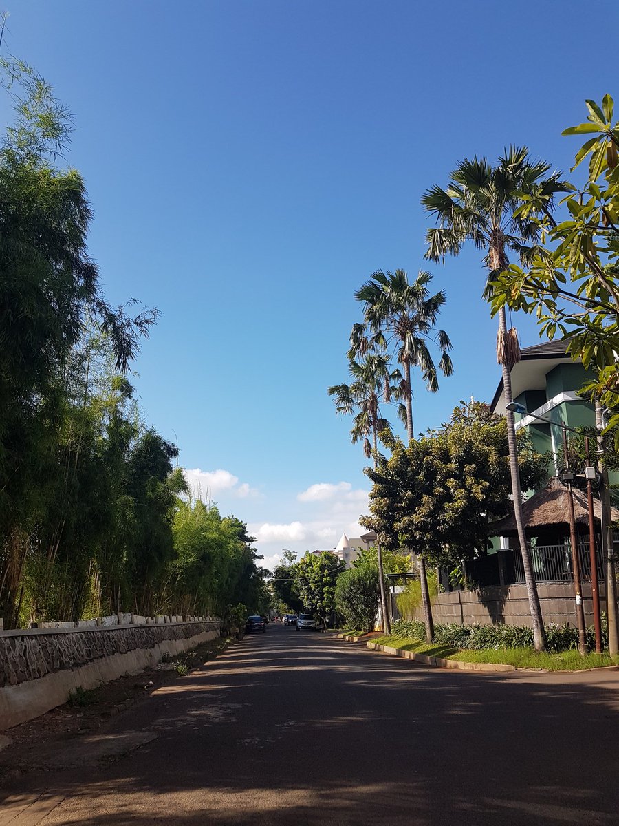 JonathanMS898's tweet photo. Langit yang keren banget buat #joggingpagi bareng #goodtogo #goterus #nopolusi #nofilter  #nocovid #enjoynatureshow https://t.co/q1o7rRI9O5