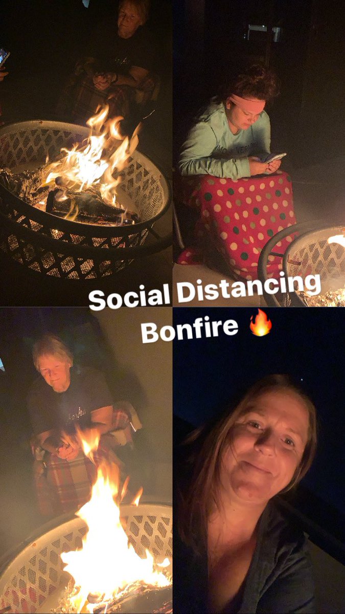 Family time by the fire!!