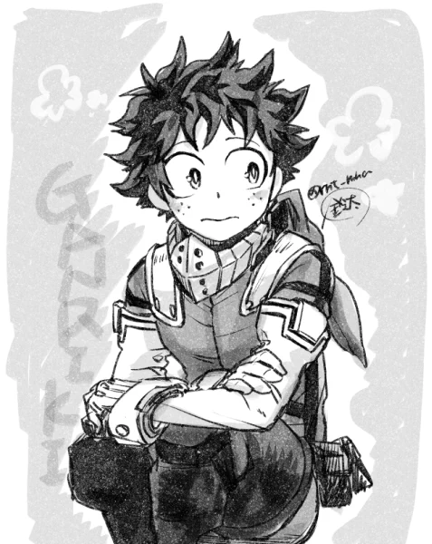 #rtした人に後悔するほど適当なイラスト描く

>アイコンのガンリキっぽいデKくん
>RT主:永遠。さん(@0_towa_) 