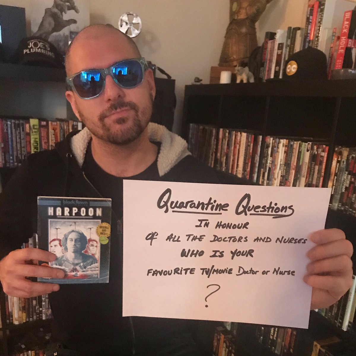 Welcome to #QUARANTINEQUESTIONS, where each week we will be doing a giving away until this pandemic is over! To enter, like and comment with your answer below to be eligible to win a copy of HARPOON. The winner will be selected on Friday evening, live on our Instagram story.
