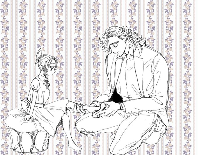 @NHfp1LMngThsVn1 あまりにも可愛くて三次創作しちゃいました😭😭💕 