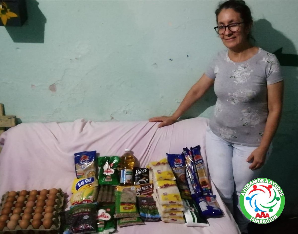 FUNDACIONAAA's tweet photo. Dios es bueno!!! Evidenciando su grandeza al permitirnos brindar una ayuda solidaria a quienes lo necesitan!! #AyudamosAAyudar https://t.co/1T111iKHuh