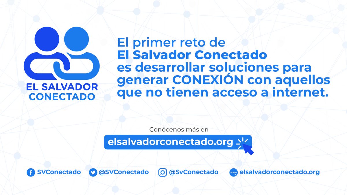 El Salvador Conectado tweet media