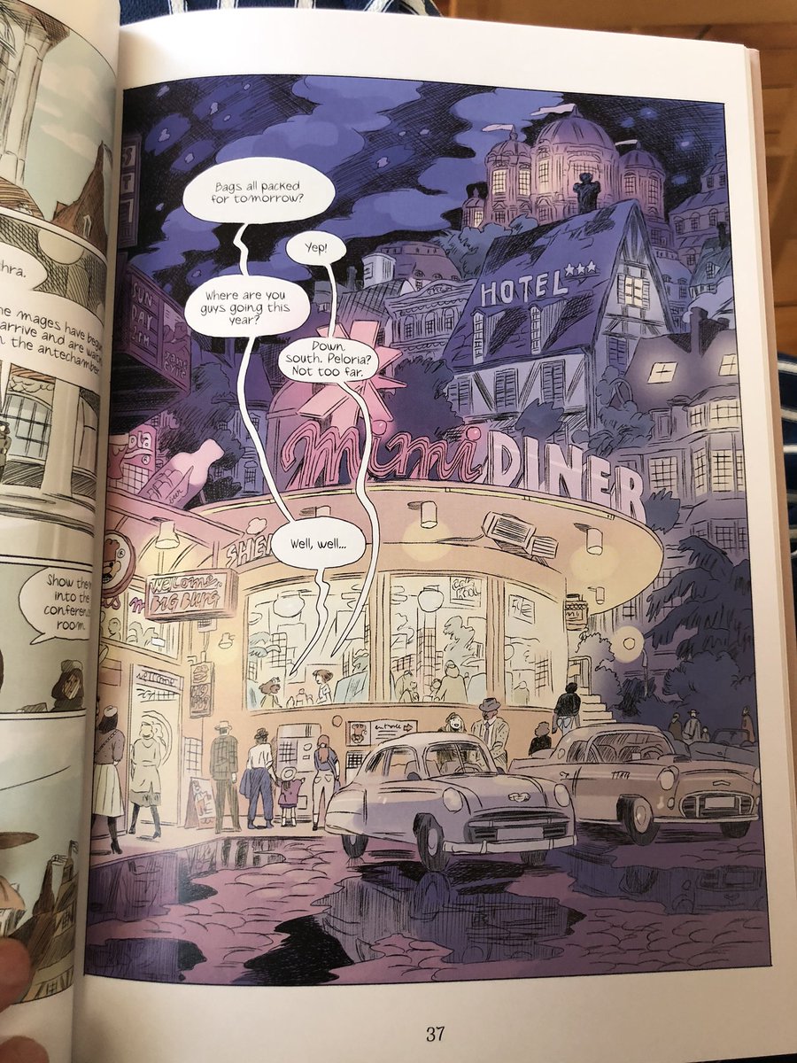 Quarantine Book Thread:
?Persephone by Loïc Locatelli-Kournwsky ⭐️⭐️⭐️⭐️⭐️
Read this is you like female wizards, french graphic novels, unique world building.