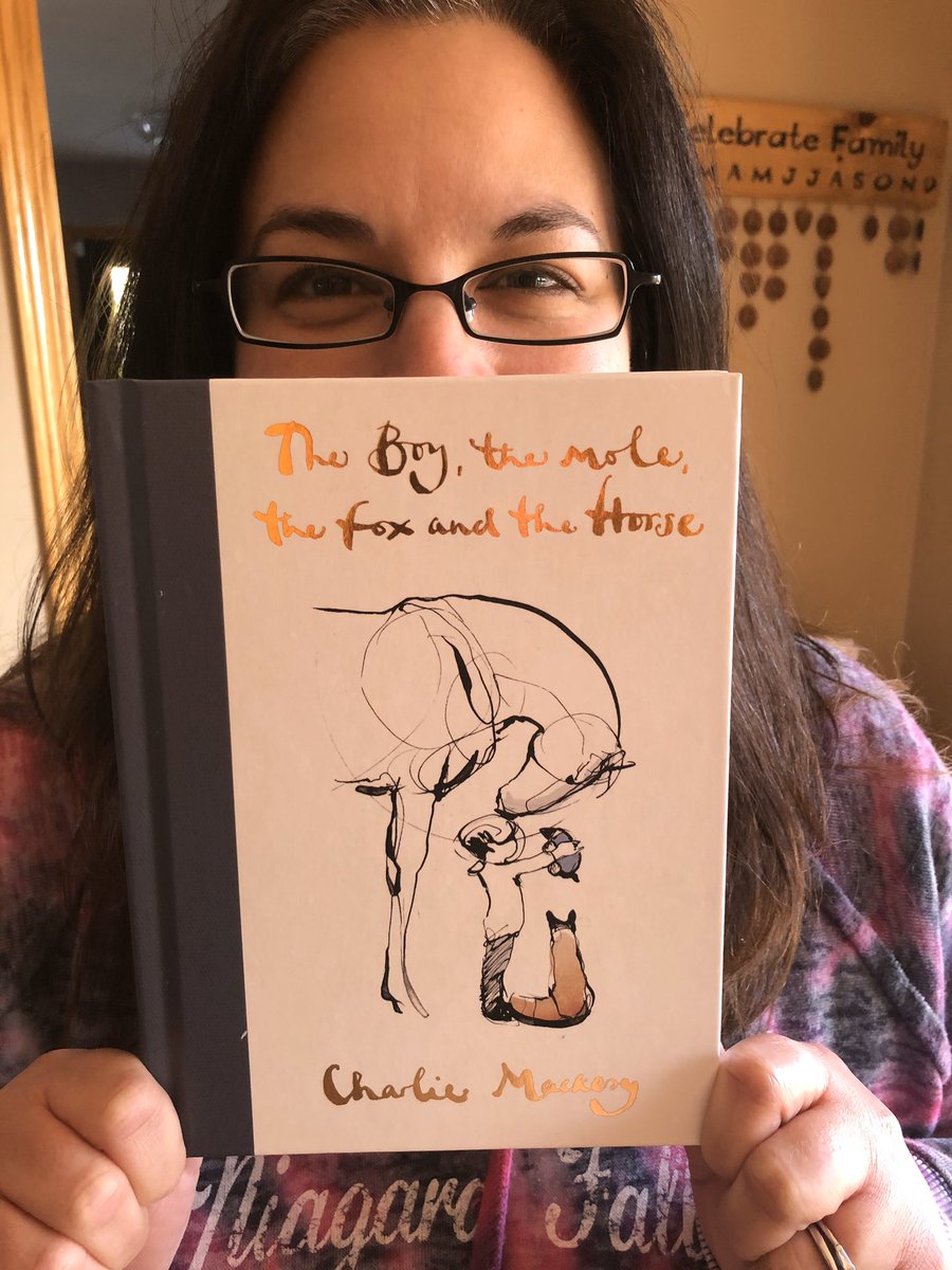 klein_staci's tweet photo. My new favorite book...The Boy, The Mole, The Fox and The Horse by Charlie Mackesy. You can turn to almost any page and find something uplifting! @western161 #D161eLearning https://t.co/ZNC9I4MKJr