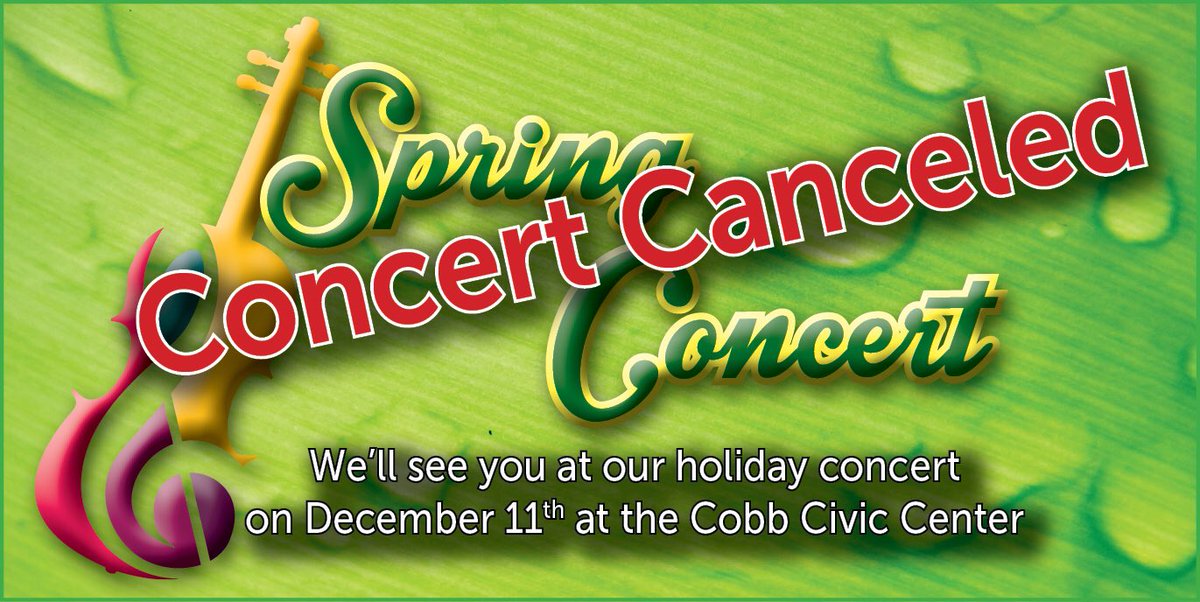 MariettaPops's tweet photo. Due to COVID-19 virus precautions, we have had to cancel our Spring Concert. Keep up with us at https://t.co/hgR5IxvLnz https://t.co/6pN1Q4GJUX