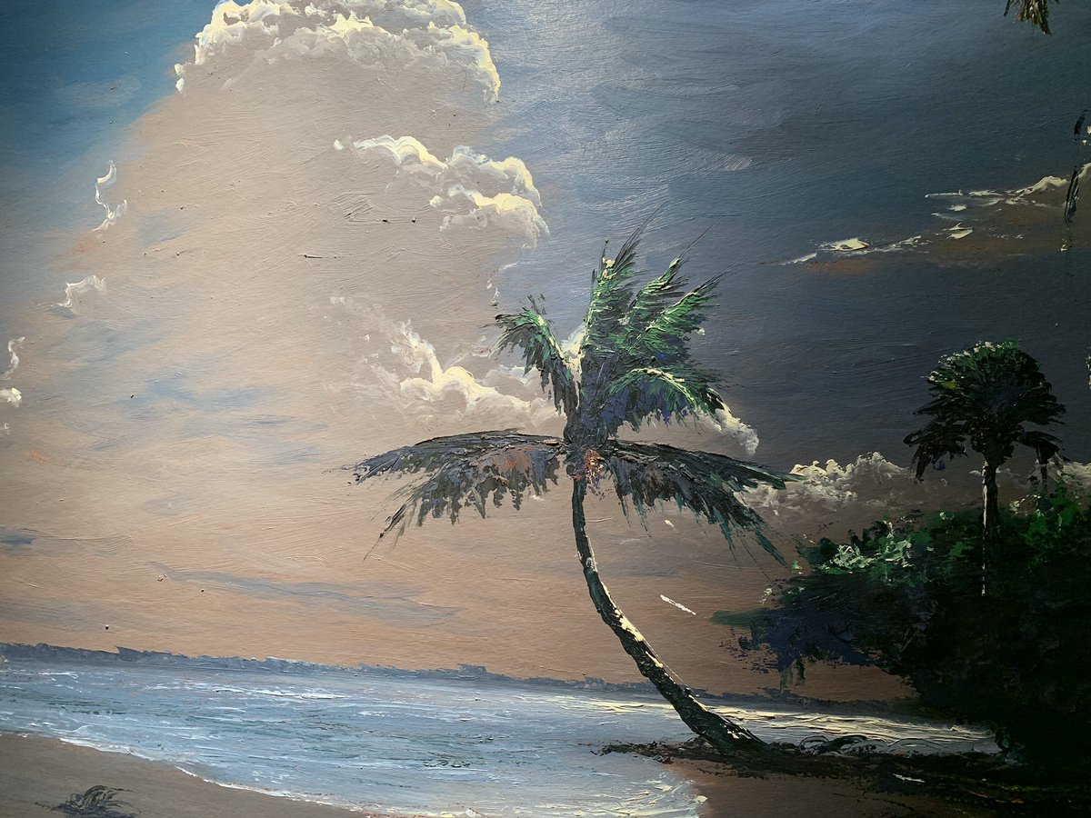 537votes's tweet photo. The entire State of #Florida will be on #coronavirus #lockdown. No more RnR at beaches, riverbanks or lakes (but we can drift there in our minds!) Indian RiverMoonlight by #AlfredHair #FlHighwaymen #LoveFl #folkart #FlaHighwaymen @HistoryCenterFL @omaorlando #CJWilliamsCollection https://t.co/9KD9RD2u79
