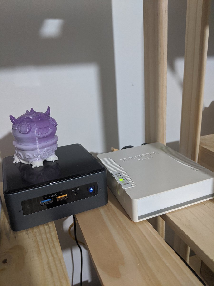 lpinedarg's tweet photo. @aboutsecurity @securityonion @Zeekurity I'm virtualizing @securityonion on a small #proxmox VM (#proxmoxve rocks! Still tons of resources for #lxc containers). @mikrotik_com #routerboard mirroring all inet traffic to a 'custom built' secondary PCIE #nuc iface. Planning to use @Yelp #elastalert for email notifications https://t.co/DTYyh0ucIL
