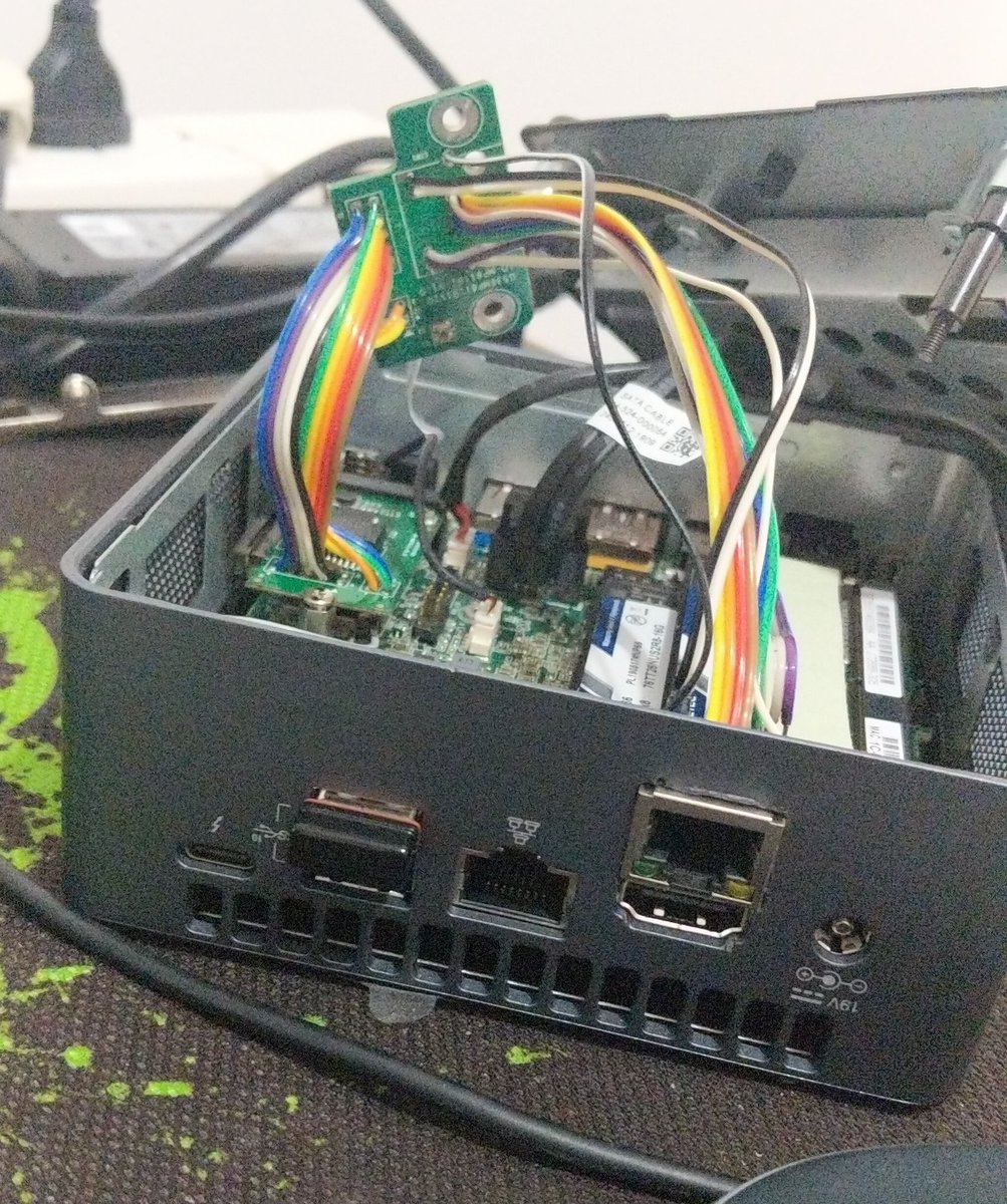 lpinedarg's tweet photo. @aboutsecurity @securityonion @Zeekurity I'm virtualizing @securityonion on a small #proxmox VM (#proxmoxve rocks! Still tons of resources for #lxc containers). @mikrotik_com #routerboard mirroring all inet traffic to a 'custom built' secondary PCIE #nuc iface. Planning to use @Yelp #elastalert for email notifications https://t.co/DTYyh0ucIL
