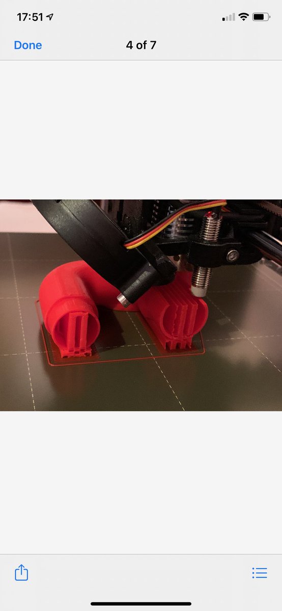 Engineering Students at SJC have just made a prototype valve, using a 3D printer, for a NHS respirator. Target is to make 1000 in 3 weeks