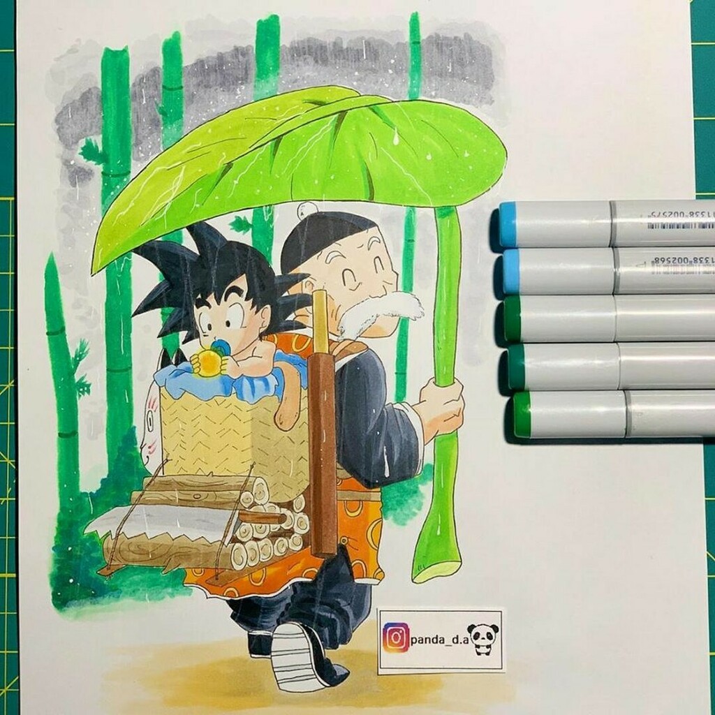 otakufuel's tweet photo. Reposting @panda_d.a: ⠀
...⠀
"Baby Goku and grandpa Gohan.⠀
#dragonball #dragonballz #dragonballdrawing #copic #copicmarkers #copicmarkersketch #manga #anime #drawing #Animegaleryart #evil_feature #art_4anime #artfeatbytom #anidrugfeature #feature_ab… https://t.co/Hi2Ap2aT01 https://t.co/pWL5wRu9Pz
