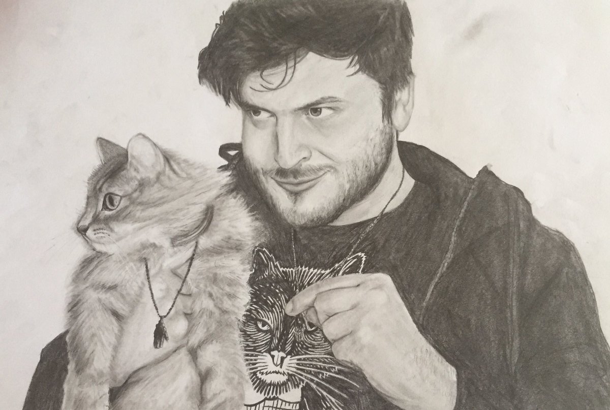 nerd_colourmix's tweet photo. For my art assignment at school I re-created a photo of  @OlanRogers through 2B and 8B pencils! Really happy with how it turned out 😊 https://t.co/uJ7Ldce2SF