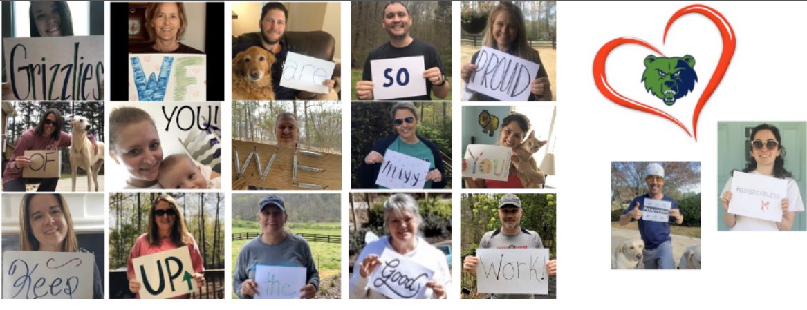 CreeklandMS's tweet photo. Creekland students, we miss you and are proud of you! Keep up the good work!
#FeedTheBears https://t.co/p5nplaRJlo