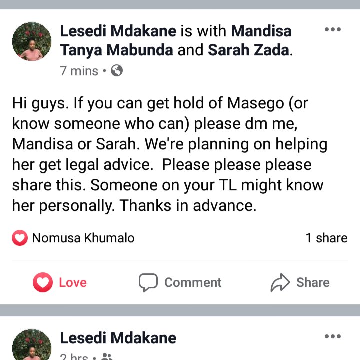 lesediphathwa23's tweet photo. #Masegovideo 

How can i get this to trend as fast as the video?? https://t.co/lsgbbfeaUY