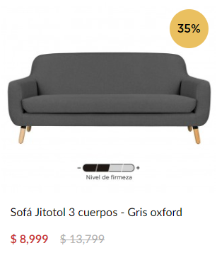 mateconomista's tweet photo. Hace poco más de un año, en la #SofaWeek de @gaiadesignmx, adquirí exactamente este sofá por 8,999 pesos, tenía 1,000 pesos de descuento.
Hoy me acabo de enterar que los sillones de esta marca aumentan de precio en el tiempo, considérenlo para inversión en vez de los Cetes. https://t.co/tkQ1ZvNEPP