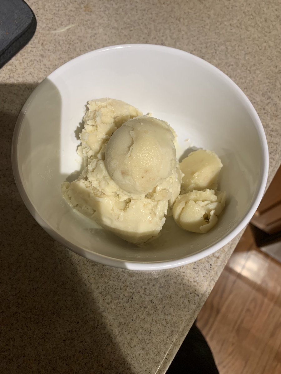 JohnsonMCHS's tweet photo. Life has been pretty bananas lately. So is this homemade banana ice cream. Thanks, @teachwithme! #MCHSSpirit #WellnessWednesday https://t.co/f67Uvjp8pF