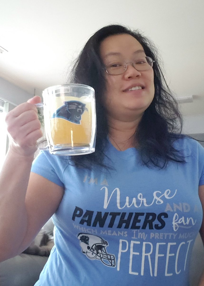 lyto73's tweet photo. It's been a rough week but it's only Wednesday... so I need some Vitamin C (& vodka) whilst rewatching the @Panthers Thanksgiving game on my DVR to cheer myself up! #StillPounding #HumpDay #Nurselife https://t.co/RVldknQz0j