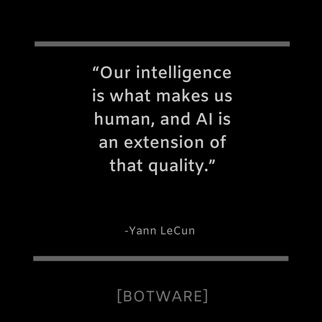 botware_ai's tweet photo. Who is smarter humans or computers?

#botware #ai #ipa #rpa #bots #corporate #artificialintelligence #automation #business #businessintelligence #startup #growth #statistics https://t.co/gTkn4Pp42K