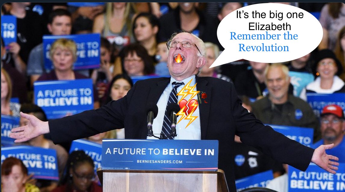 CireAmai's tweet photo. @LLWCnova @KHiveQueenB Lol
#ScammerSanders is one heartbreak away from the critical care unit!
The chance of him recovering is slim, this campaign is over https://t.co/gU0Nosgm4x