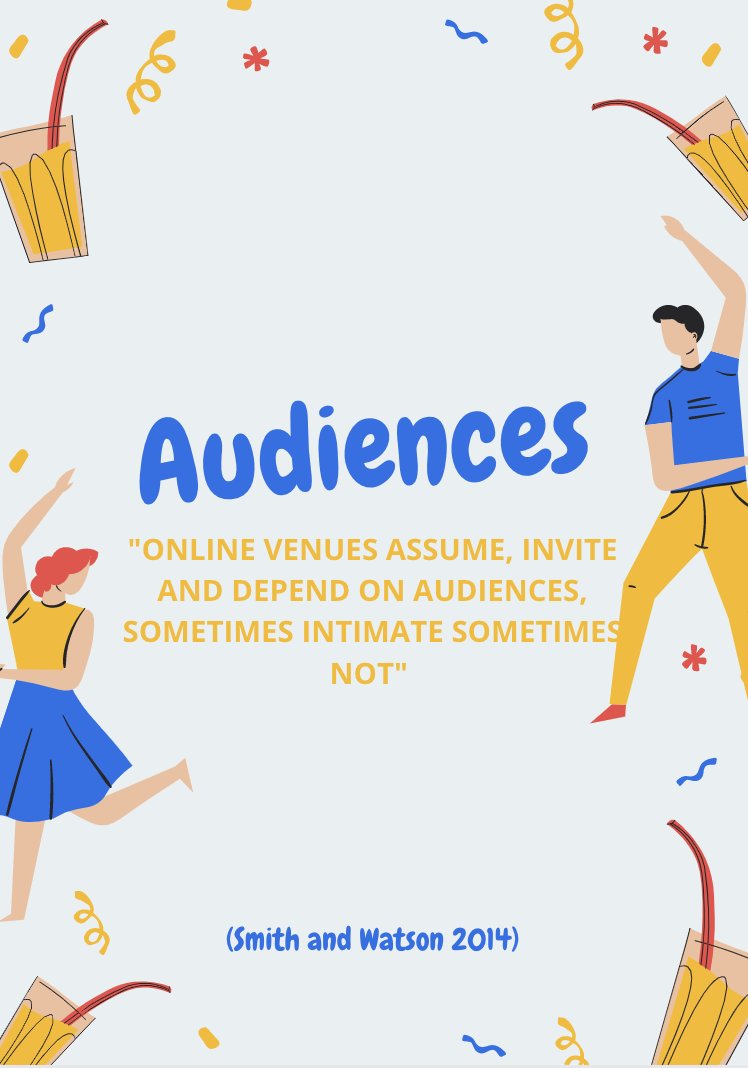 ChloeiSummers's tweet photo. When creating content it is important to target a specific audience. As not everything we see online relates to everyone using that platform. #iMadeSomeMedia #ALM101 https://t.co/a2laZEE7Yd