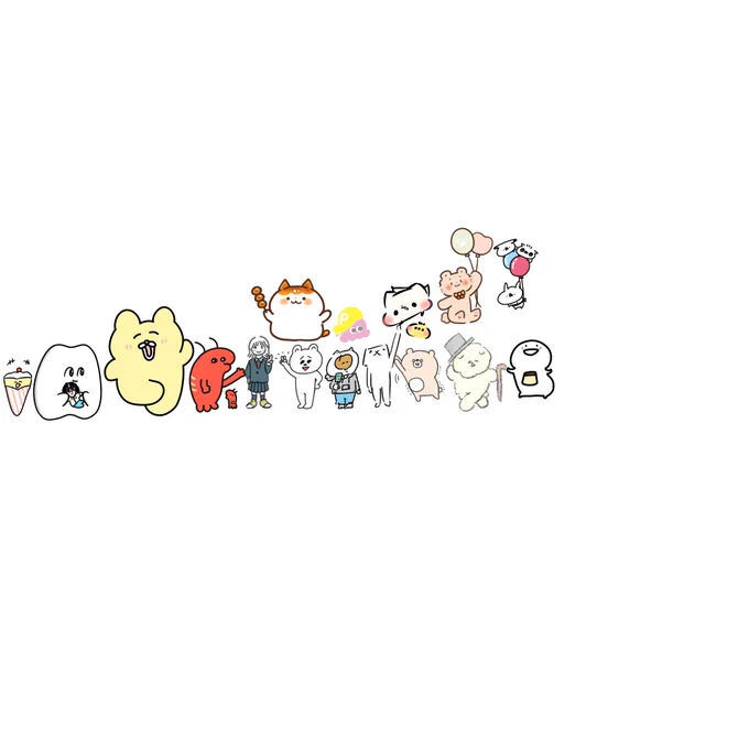 【 落書き企画15日目 】
イラストレーターさんにバトンを繋いで、ひとつの大きな絵にするという芦沢ムネトさん発案( @ashizawamuneto )の企画です✨
15日目を担当しました!
明日は誰でしょうか…!?
 
#ラクガキの輪 
