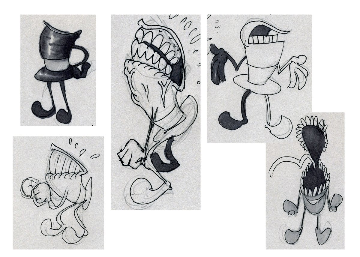 Found some old portfolio drawings I made to submit to animation schools back in 2011. Don't know how I got into Concordia with these way back when. 