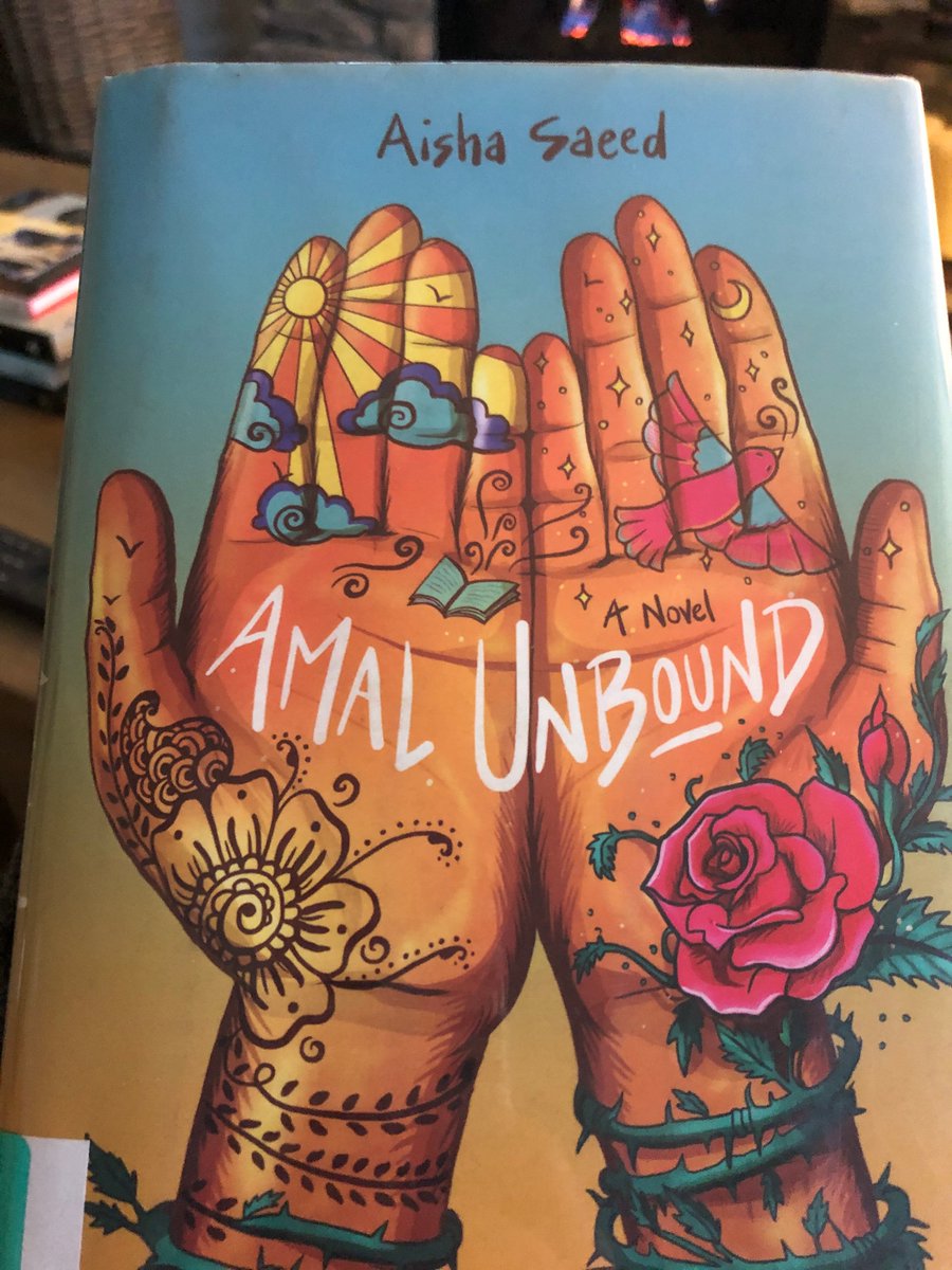 CoyoteLibrary's tweet photo. @IssaquahSchools #ISDspirit  Hi coyotes! This week I am reading Amal Unbound by Aisha Saeed. What are you reading? https://t.co/HLvn2T3lSk