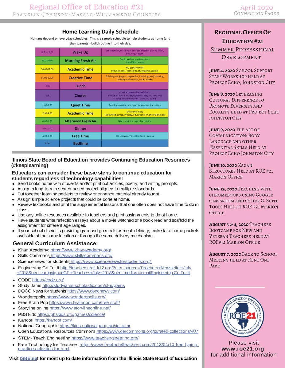 Regional Office of Education #21 tweet media