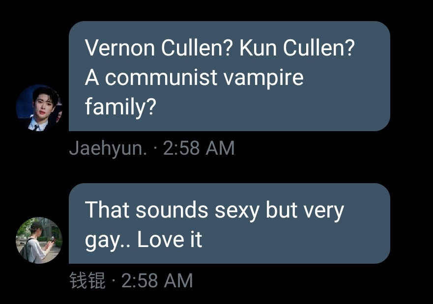 Vernon and Kun Cullen