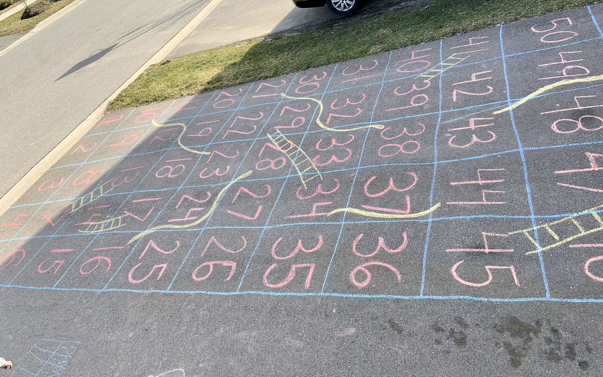 mausmi_gamage's tweet photo. Outdoor fun! Finally did it! No rain till Tuesday and I will ensure they play this game daily 🤪 #teamwork #snakesandladders #backkiller 🤦🏽♀️ https://t.co/iGv82sAscl