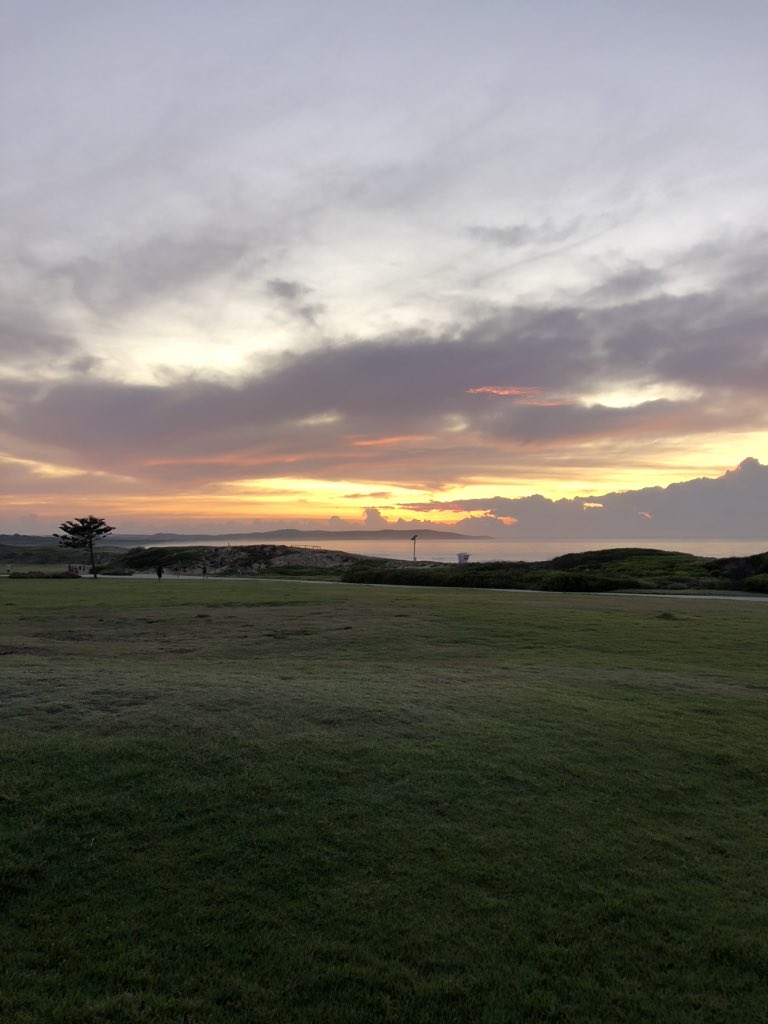 johnsonad55's tweet photo. Sunrise down at #wandabeach this morning. #walkingthedog #exercise #flattenthecurve #socialdistancing #staysafe https://t.co/M1fcl1khBl