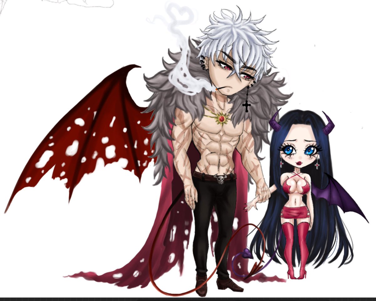 PENRON99 på Twitter: ”#LITTLEDEVILLL Chibi #AriellaMorningstar & # LuciferMorningstar 🖤❤️ #anime #art #ArtistOnTwitter #demon #lucifer # morningstar #devil #thedevil #myoc #mycharacter #Procreate #procreateart #digitalart #comic #characterdesign ... PENRON99 på Twitter: ”#LITTLEDEVILLL Chibi #AriellaMorningstar & # LuciferMorningstar 🖤❤️ #anime #art #ArtistOnTwitter #demon #lucifer # morningstar #devil #thedevil #myoc #mycharacter #Procreate #procreateart #digitalart #comic #characterdesign ...