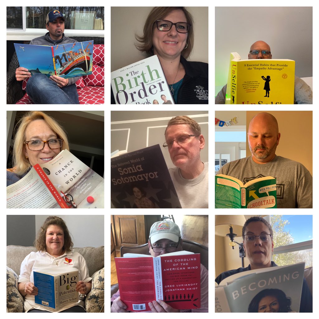 Thanks to our <a href="/ParkwaySchools/">Parkway Schools</a> students, staff, and parents/guardians  for transitioning to eLearning! We certainly hope you are taking time to read a good book! What are you reading? <a href="/ParkwaySupt/">Parkway Superintendent</a>  #ParkwayTogether #OneParkway #ParkwayConnects