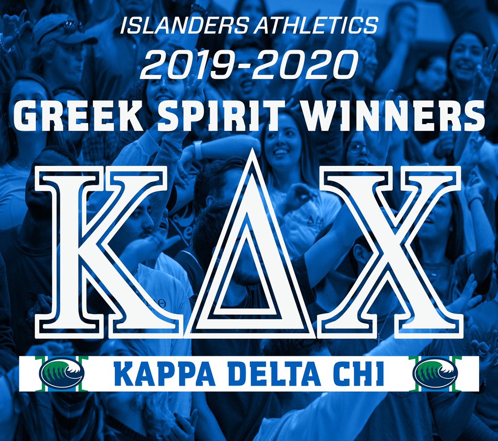 Give it up for Kappa Delta Chi on winning this years Islanders Greek Spirit Competition! 🏆 
We appreciate all the Greek Chapters that participated in the contest this year, and look forward on seeing you again next fall!🗣🗣
#ShakasUp🤙 #TAMUCC