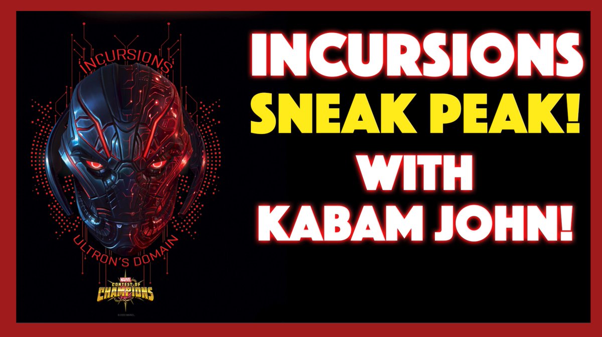 We’re getting it in on INCURSIONS Live!!  Come and join in with Kabam John @KabamMiike and other surprise guest devs!
youtu.be/9dNaK1FVWq4