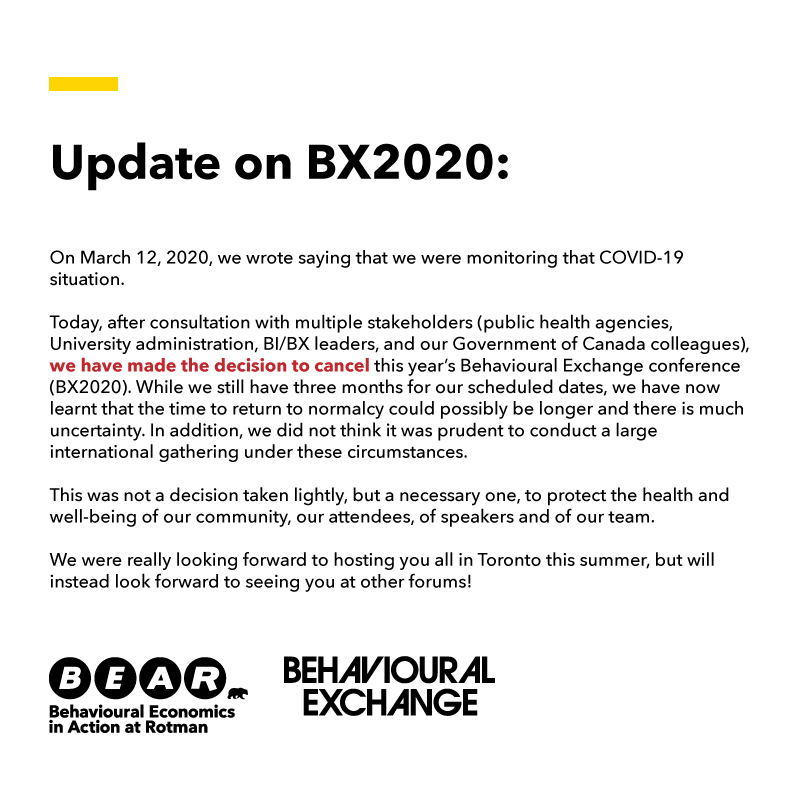 Behavioural Exchange tweet media