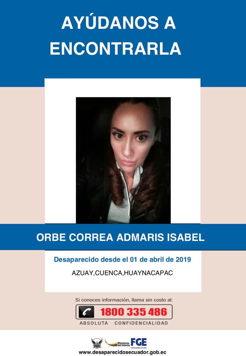 Amig@s se cumplió un año de la desaparición de mi tía. Ayúdenme con un RTWT para que este comunicado llegue a las personas adecuadas.