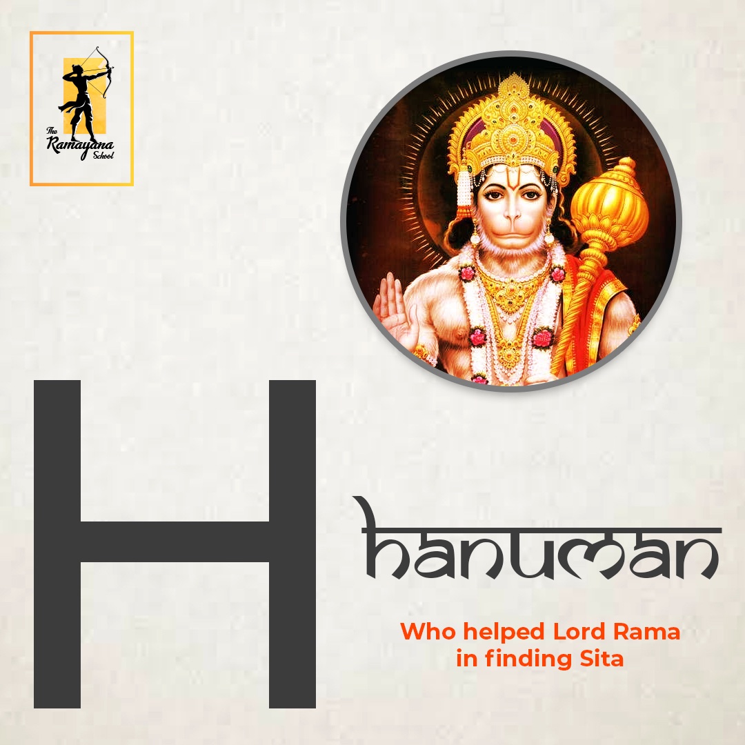 Teach kids ABCD, the Ramayana Way !Now H is not only for Hat, H is also for HanumanSource: @RamayanaSchool  #Ramnavmi  #राम_नवमी  #HappyRamNavami